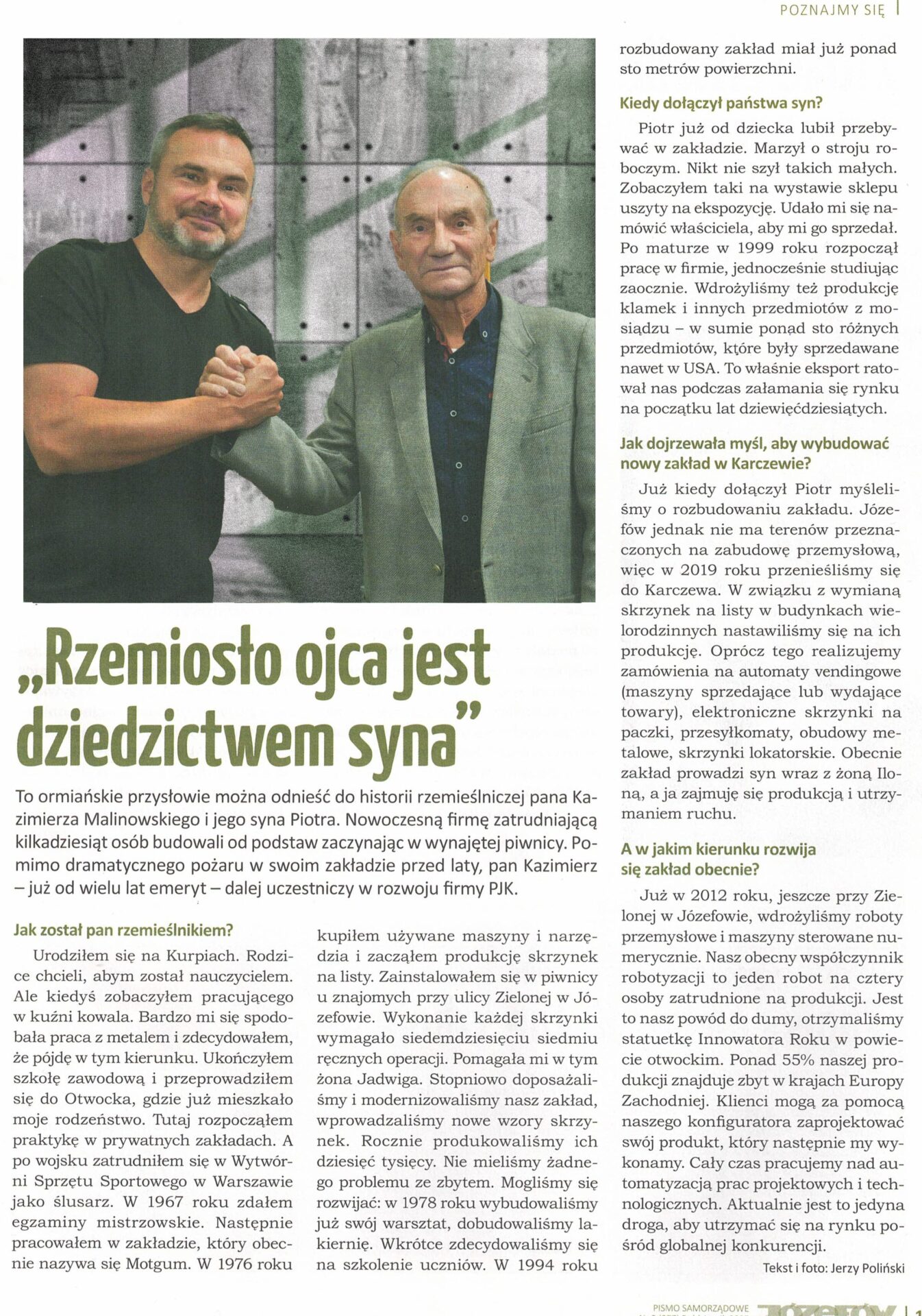 Artykuł PJK