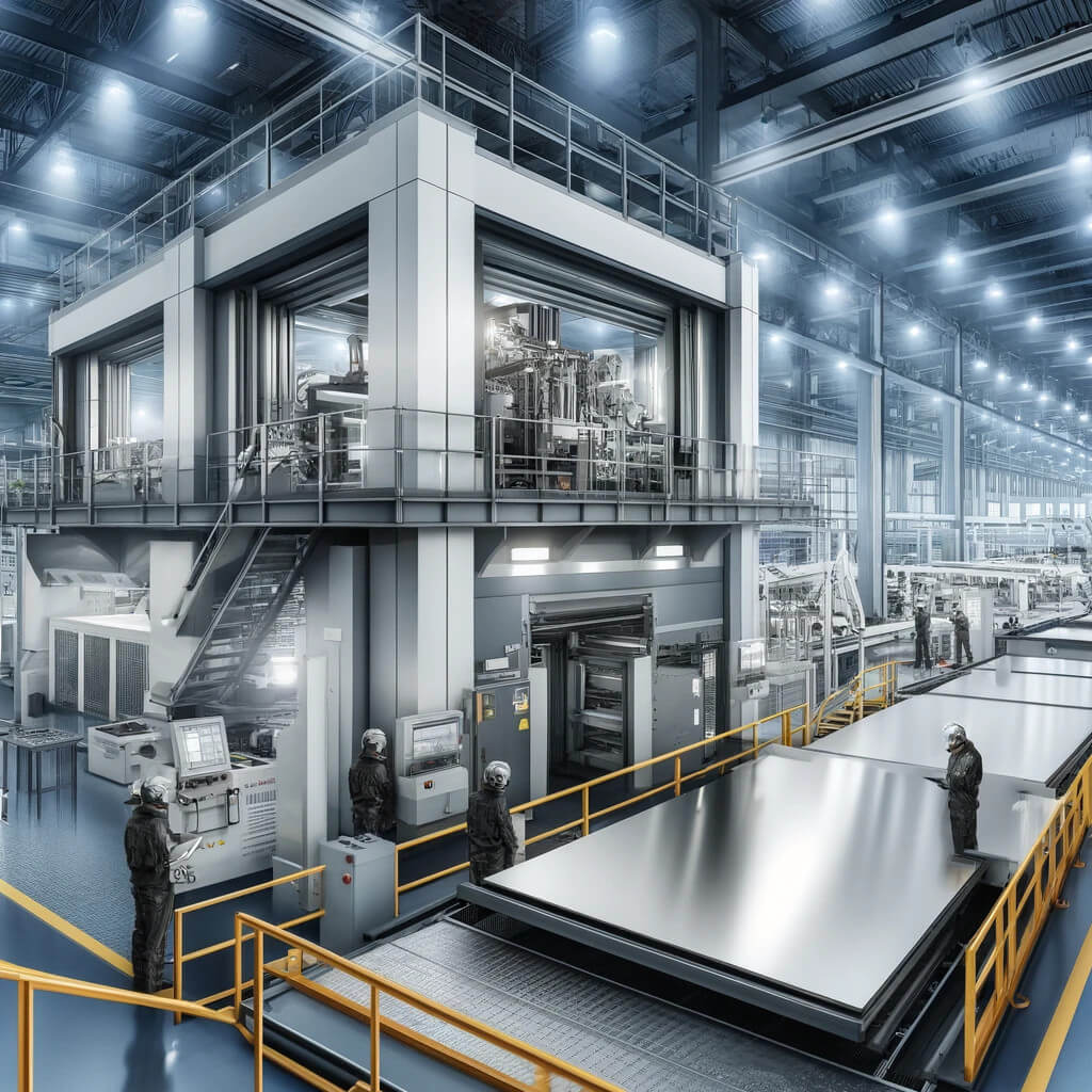 Wynajem linii produkcyjnej do obróbki blach